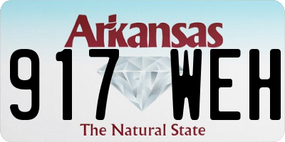 AR license plate 917WEH