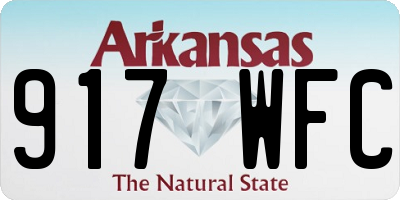 AR license plate 917WFC
