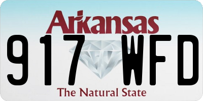AR license plate 917WFD