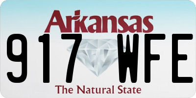 AR license plate 917WFE