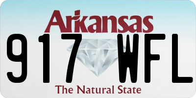 AR license plate 917WFL