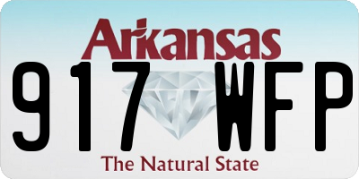 AR license plate 917WFP
