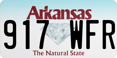 AR license plate 917WFR