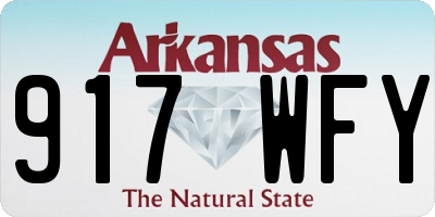 AR license plate 917WFY