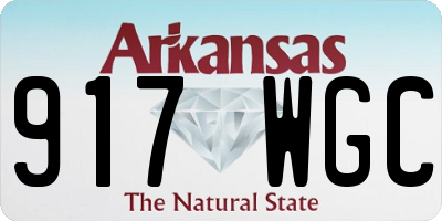 AR license plate 917WGC