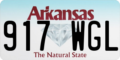 AR license plate 917WGL