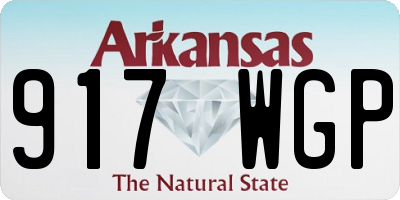 AR license plate 917WGP