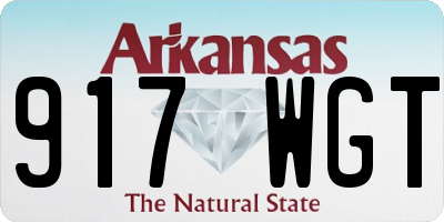 AR license plate 917WGT