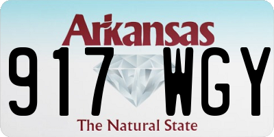 AR license plate 917WGY
