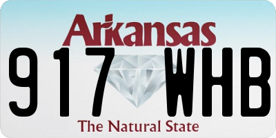 AR license plate 917WHB