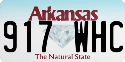 AR license plate 917WHC