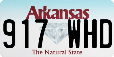 AR license plate 917WHD