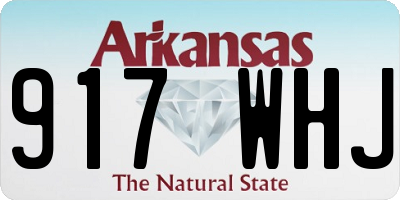 AR license plate 917WHJ