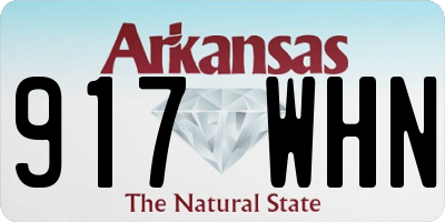 AR license plate 917WHN