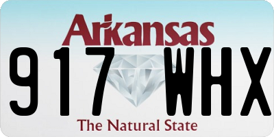 AR license plate 917WHX
