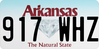 AR license plate 917WHZ