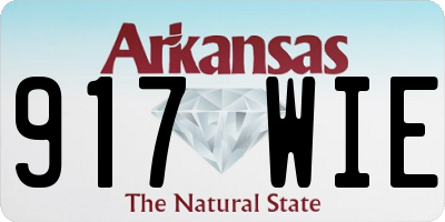 AR license plate 917WIE