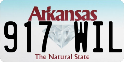 AR license plate 917WIL