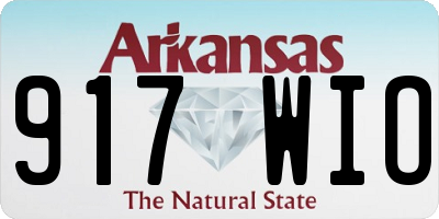 AR license plate 917WIO