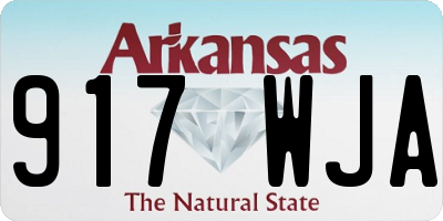 AR license plate 917WJA