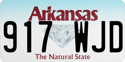 AR license plate 917WJD
