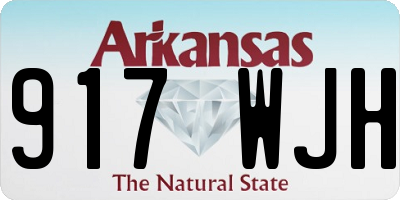 AR license plate 917WJH