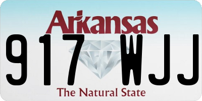 AR license plate 917WJJ