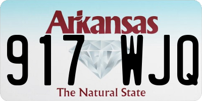 AR license plate 917WJQ