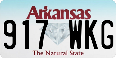 AR license plate 917WKG
