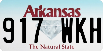 AR license plate 917WKH