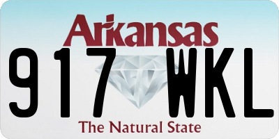 AR license plate 917WKL