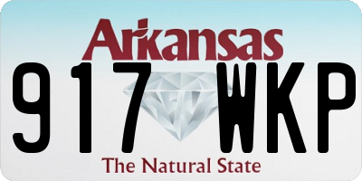 AR license plate 917WKP