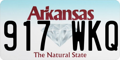 AR license plate 917WKQ