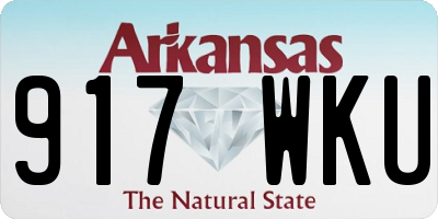 AR license plate 917WKU