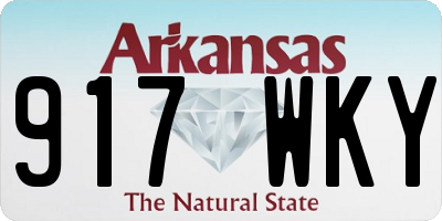 AR license plate 917WKY