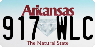 AR license plate 917WLC