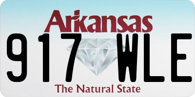 AR license plate 917WLE