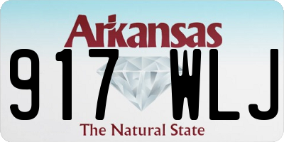 AR license plate 917WLJ
