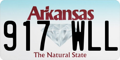 AR license plate 917WLL