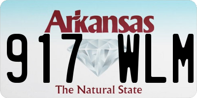 AR license plate 917WLM