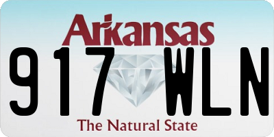 AR license plate 917WLN