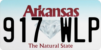 AR license plate 917WLP