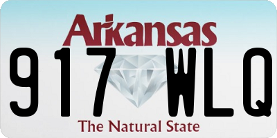 AR license plate 917WLQ