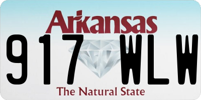 AR license plate 917WLW