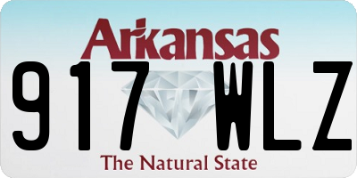 AR license plate 917WLZ