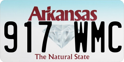 AR license plate 917WMC