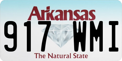 AR license plate 917WMI