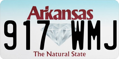 AR license plate 917WMJ