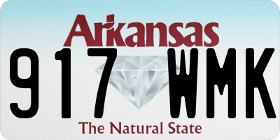 AR license plate 917WMK