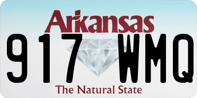AR license plate 917WMQ